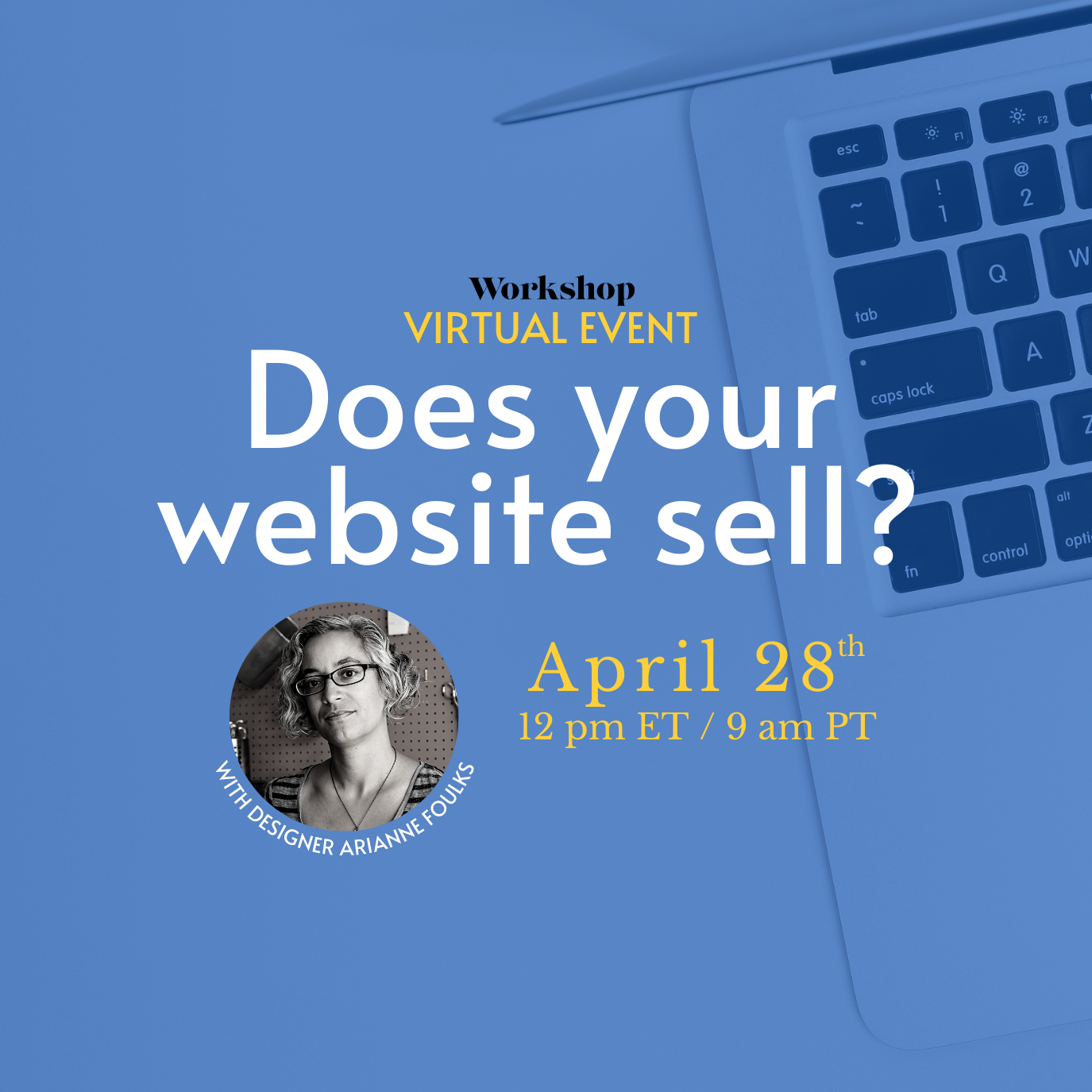 Live Event: How to Create a Website That Sells