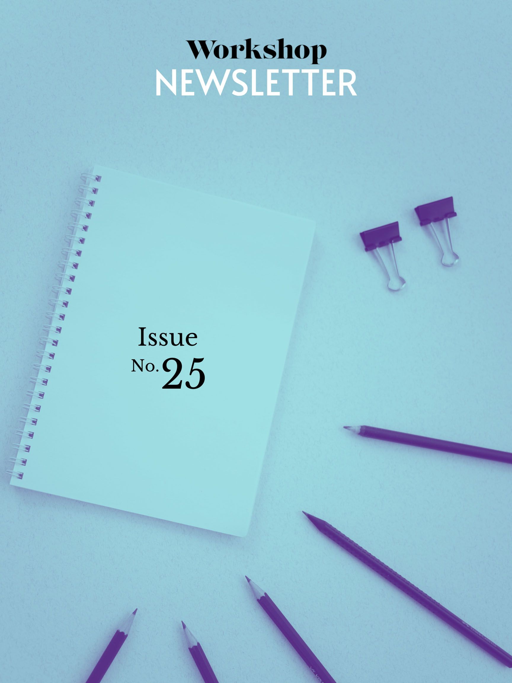 Workshop Newsletter Issue No. 25