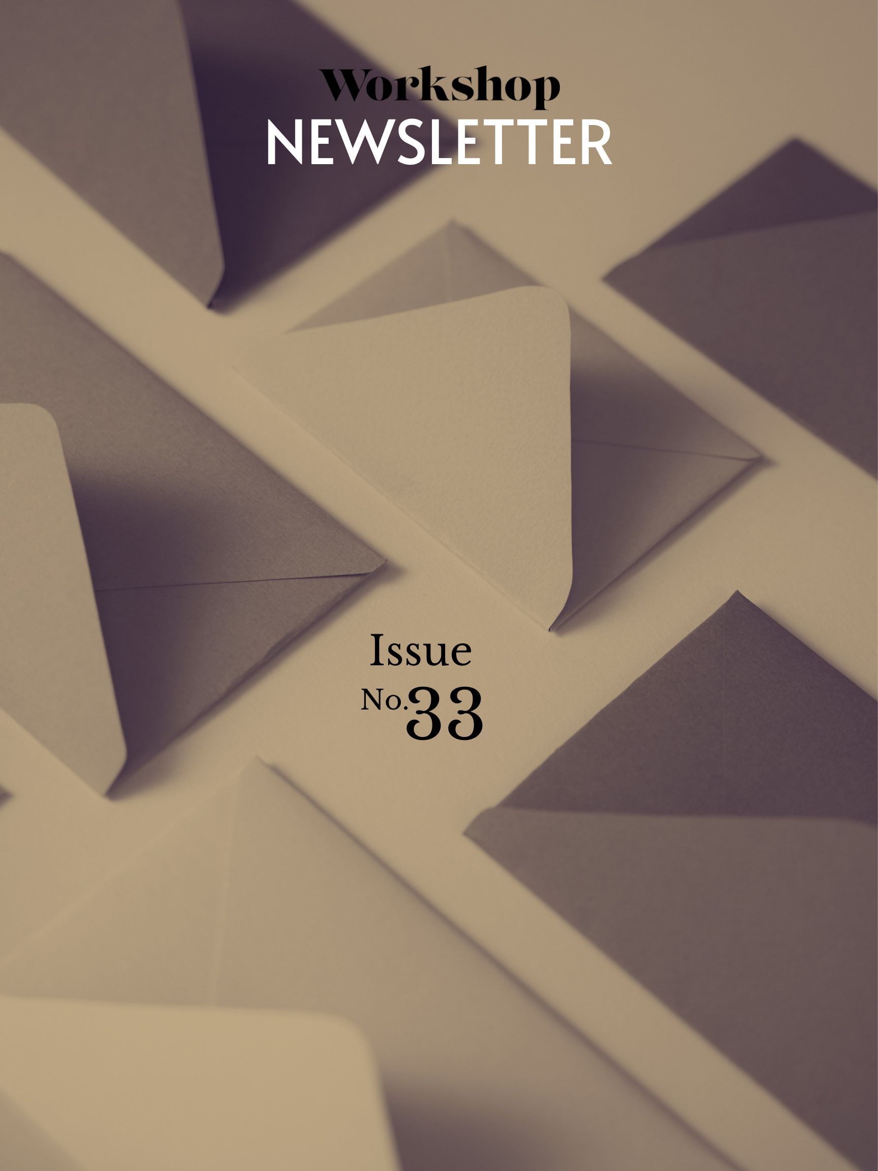 Workshop Newsletter Issue No. 33